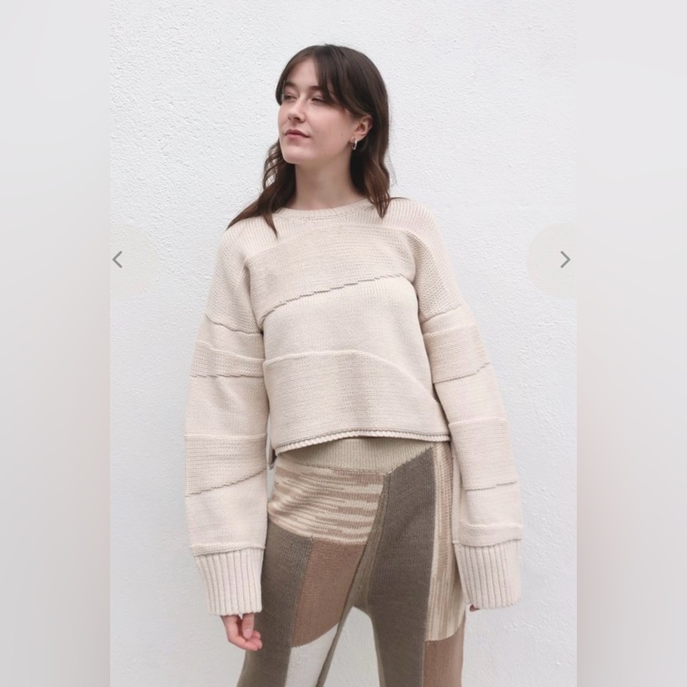 Micaela Greg Uma Sweater, Cotton, Sz L